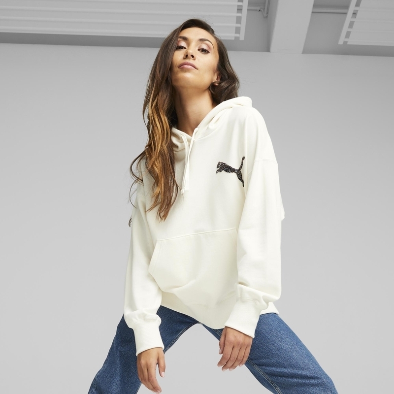 Puma x Swarovski Crystals Oversized Women's Hoodie