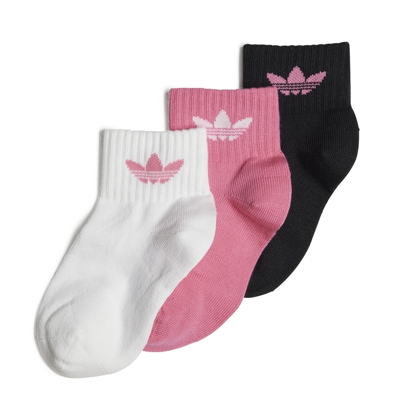 Adidas Kid's Mid Ankle Socks 3 Pairs