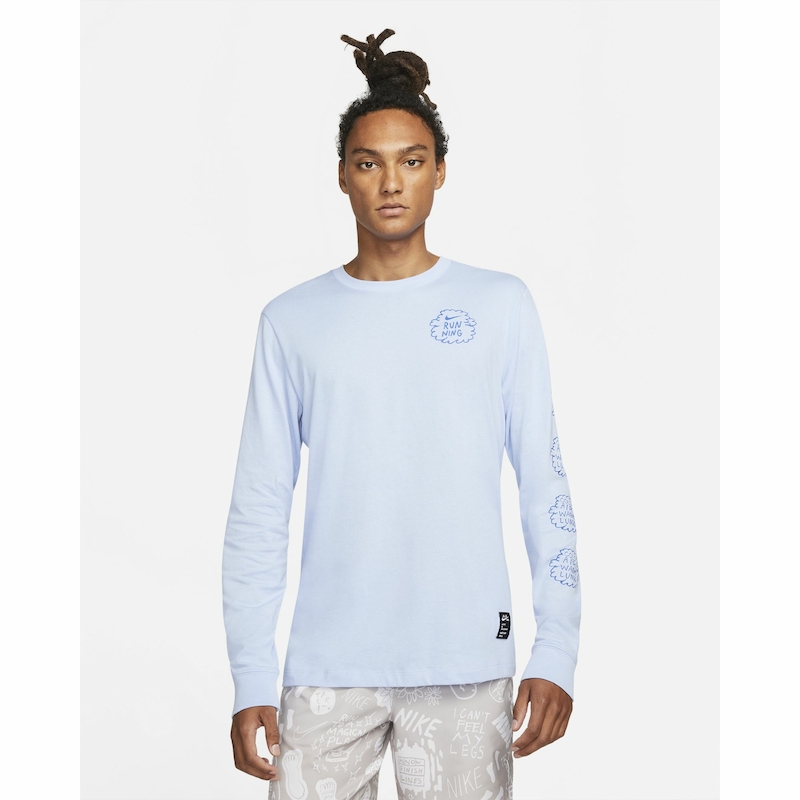 consumer Third Safe Nike Dri-FIT Nathan Bell Men's Long-Sleeve Running T-Shirt