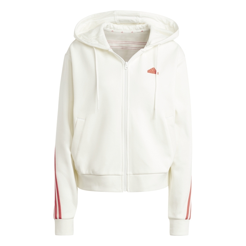 Adidas Women's Future Icons 3-Stripes Full Zip Hoodie