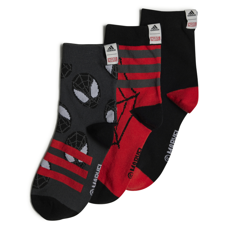 Adidas Kid's Marvel Spider-Man Crew Socks 3 Pairs