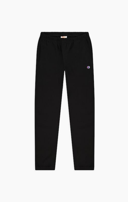 champion reverse weave black sweatpants