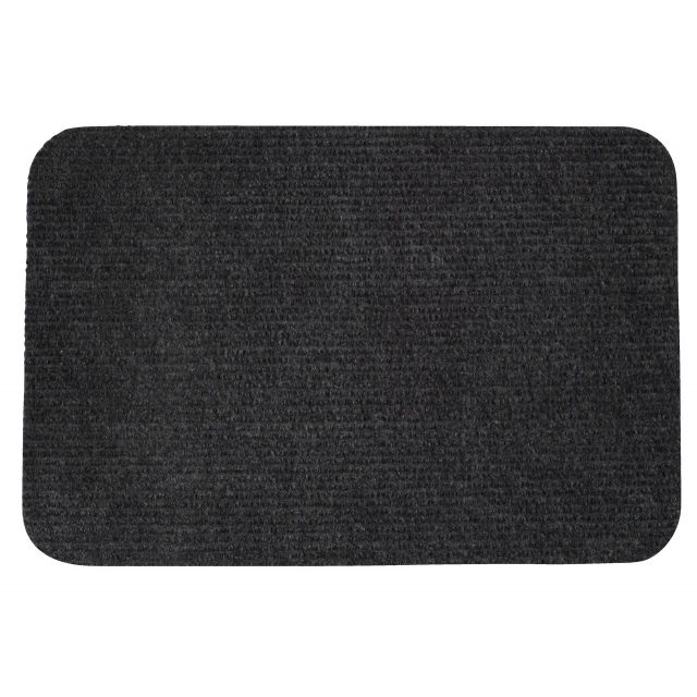 Doormat Sortbirk 65 x 120 cm Grey Color Door Carpet