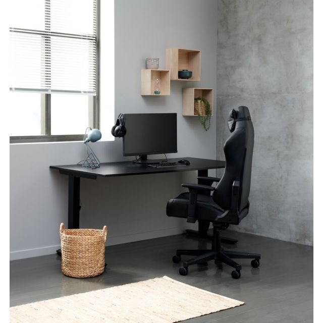 Gaming chair VOJENS black/blue