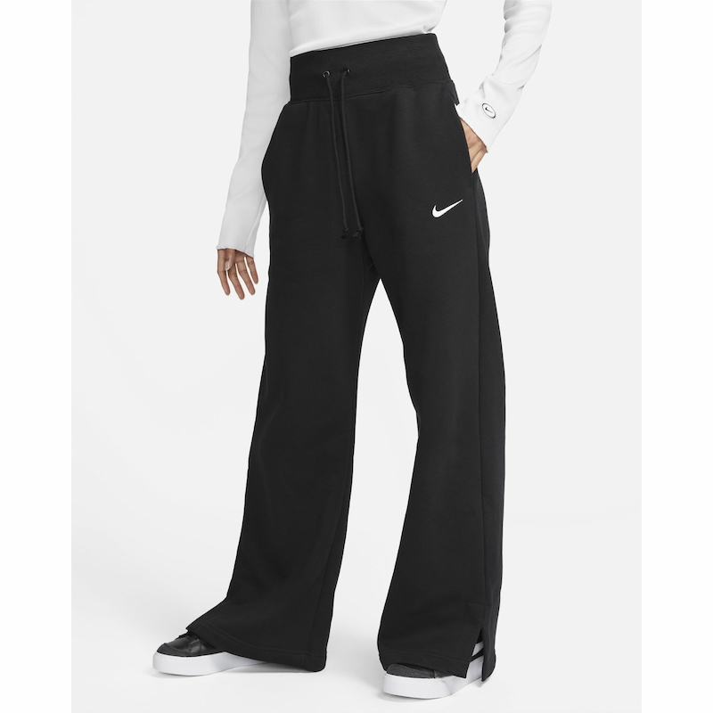 Nike Sportswear Phoenix Fleece Womens High Waisted Wide Leg Sweatpants