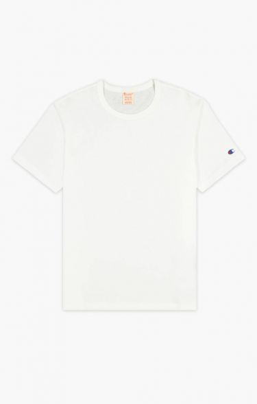 champion script white t shirt