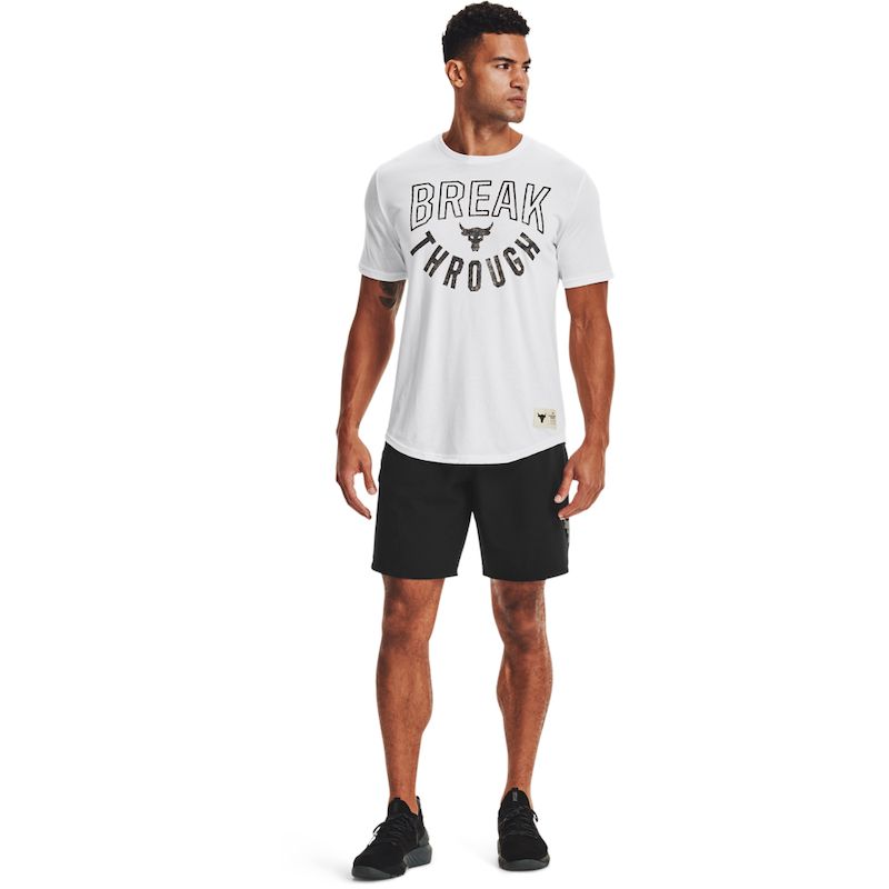 men's project rock short sleeve