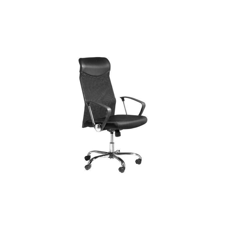 Office Chair Billum Black Color Manager Chair