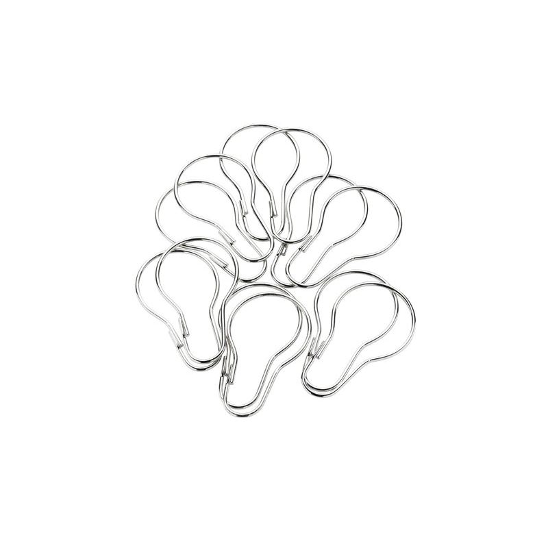 Shower Curtain Rings Vara 12 Pcs/Pck Ring Hooks