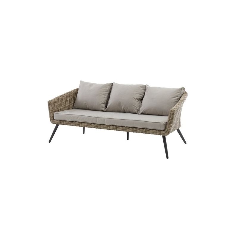 Lounge Sofa Vebbestrup 3 ersons Nature Color Lounge Couch