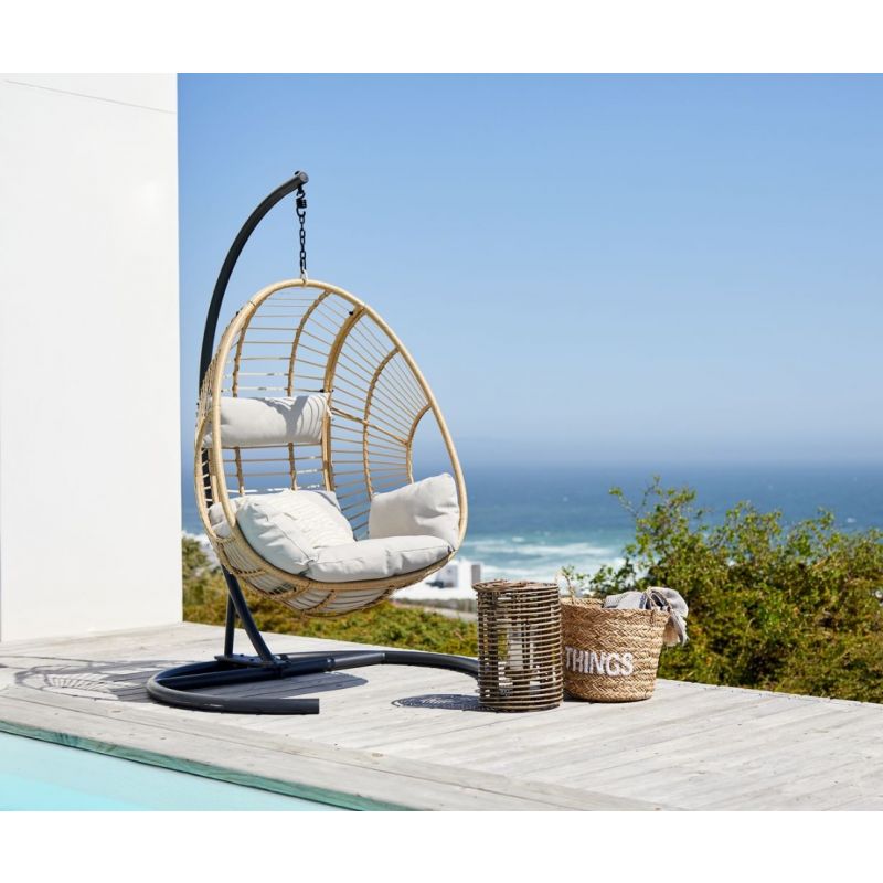 Hanging chair GJERN nature