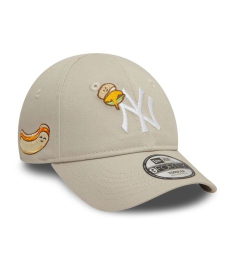 New Era 9Forty New York Yankees Toddler Icon Cream 9Forty Adjustable Kid's Cap