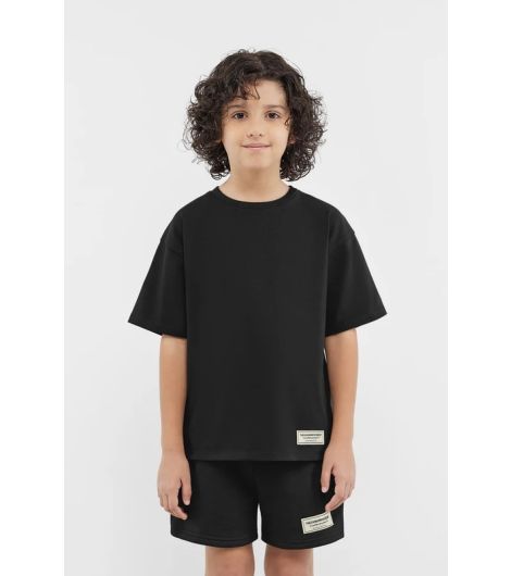 Kid's Cotton Jersey Oversized T- Shirt