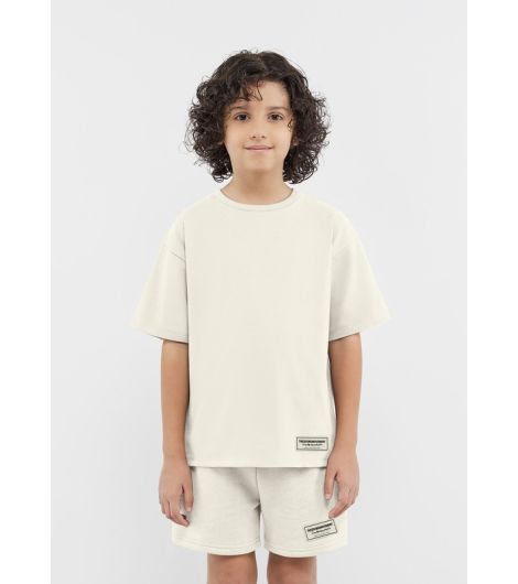 Kid's Cotton Jersey Oversized T- Shirt