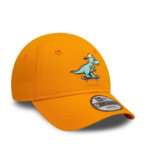 New Era 9Forty Toddler New Era Dinosaur Bright Orange 9Forty Adjustable Kid's Cap