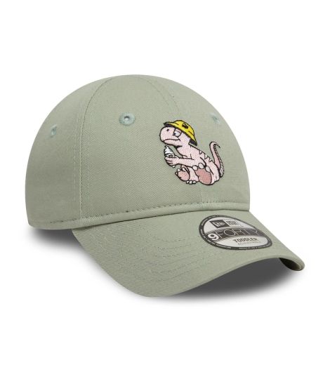 New Era 9Forty Toddler New Era Dinosaur Pastel Green 9Forty Adjustable Kid's Cap