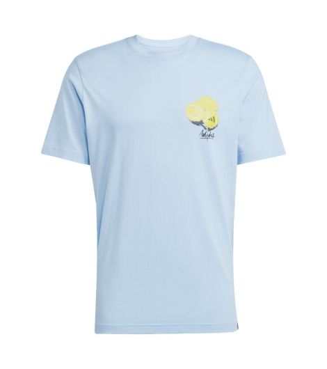 Adidas Men's Lounge Still Life Lemons Graphic T-Shirt