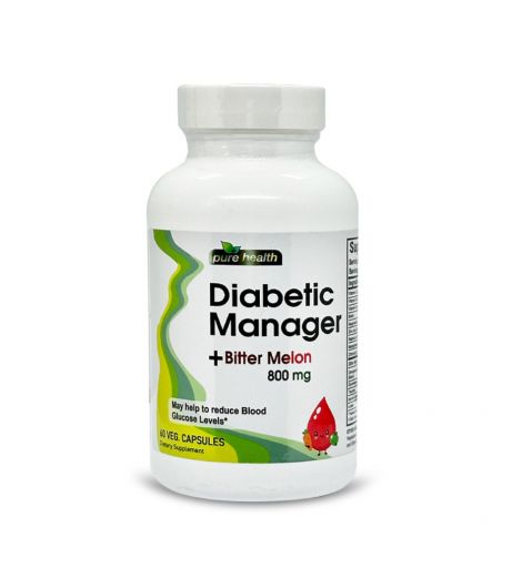 Pure Health Diabetic Manager 60 Caps