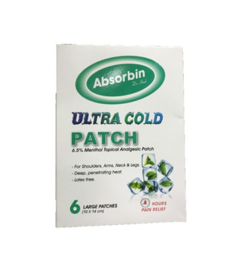 Absorbin Ultra Cold Patch 6's