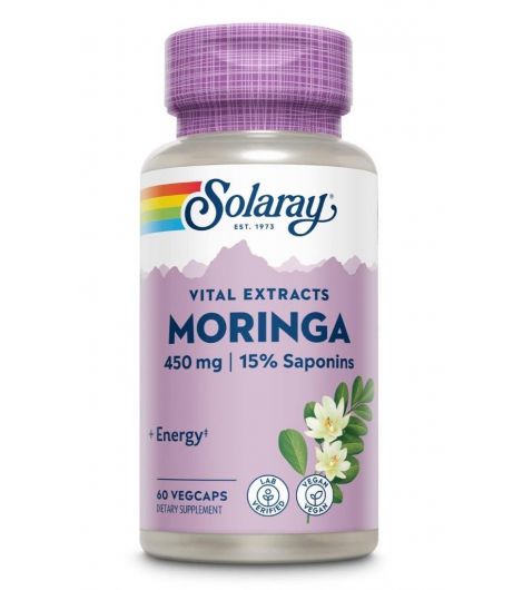 Solaray Moringa Leaf Extract 450 mg 60 Vegcaps