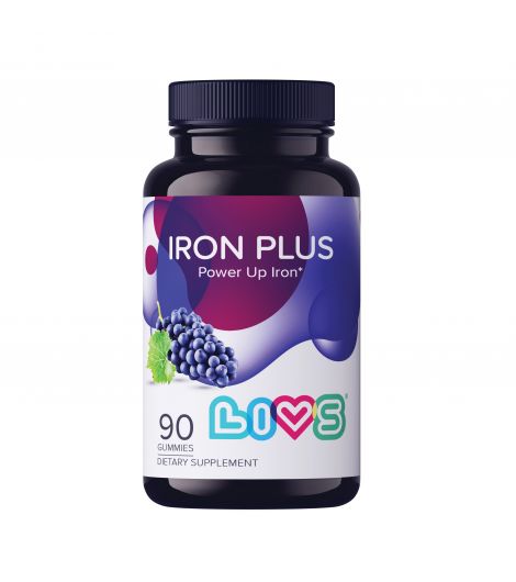 Livs Iron Plus 90 Gummies