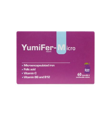 Yumifer Micro 60 Chewable Tablets