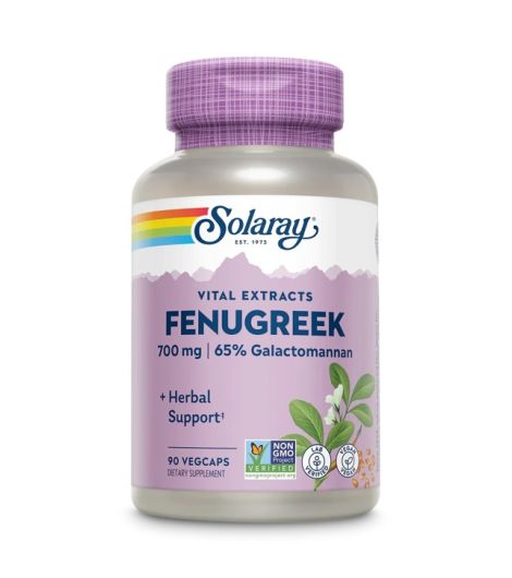 Solaray Fenugreek Extract 700mg 90 Vegcaps