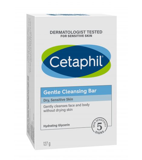 Cetaphil Gentle Cleansing Bar Soap 127gm