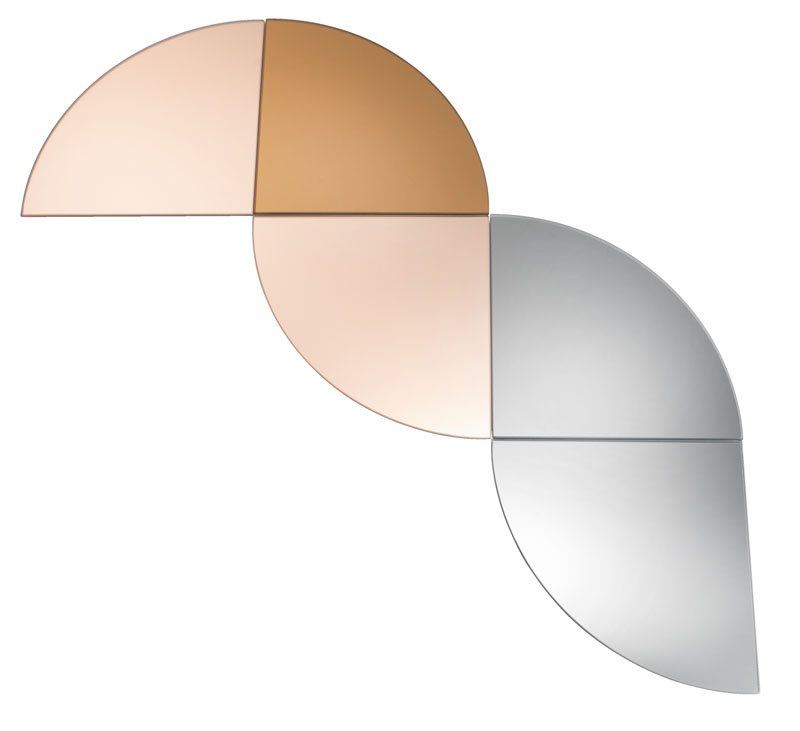 Wall mirror EFFECT 5pcs/pk