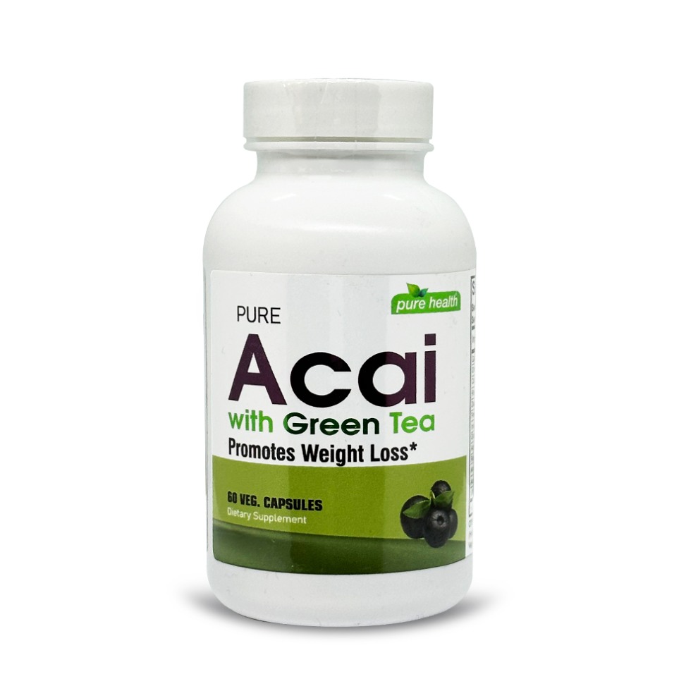 Pure Health Pure Acai & Green Tea 60 Caps