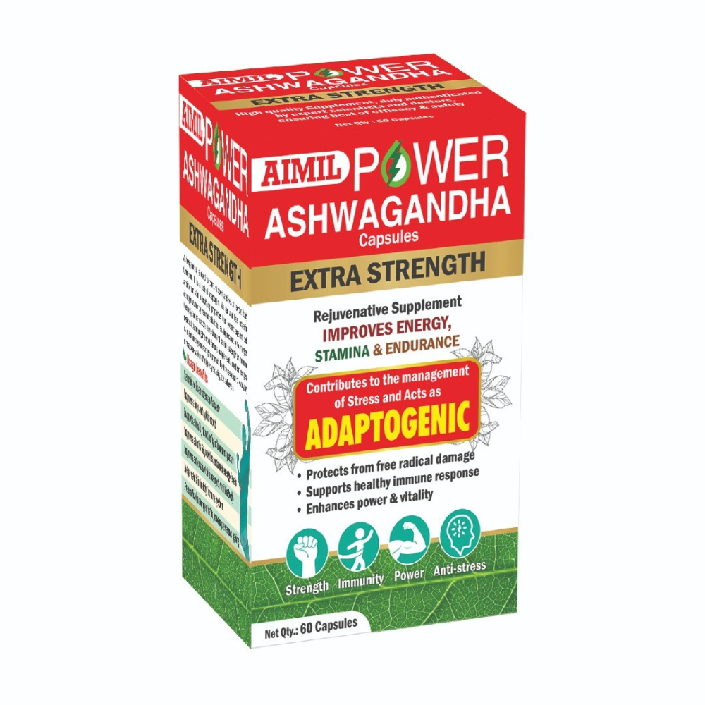 Aimil Power Ashwagandha 60 Capsules