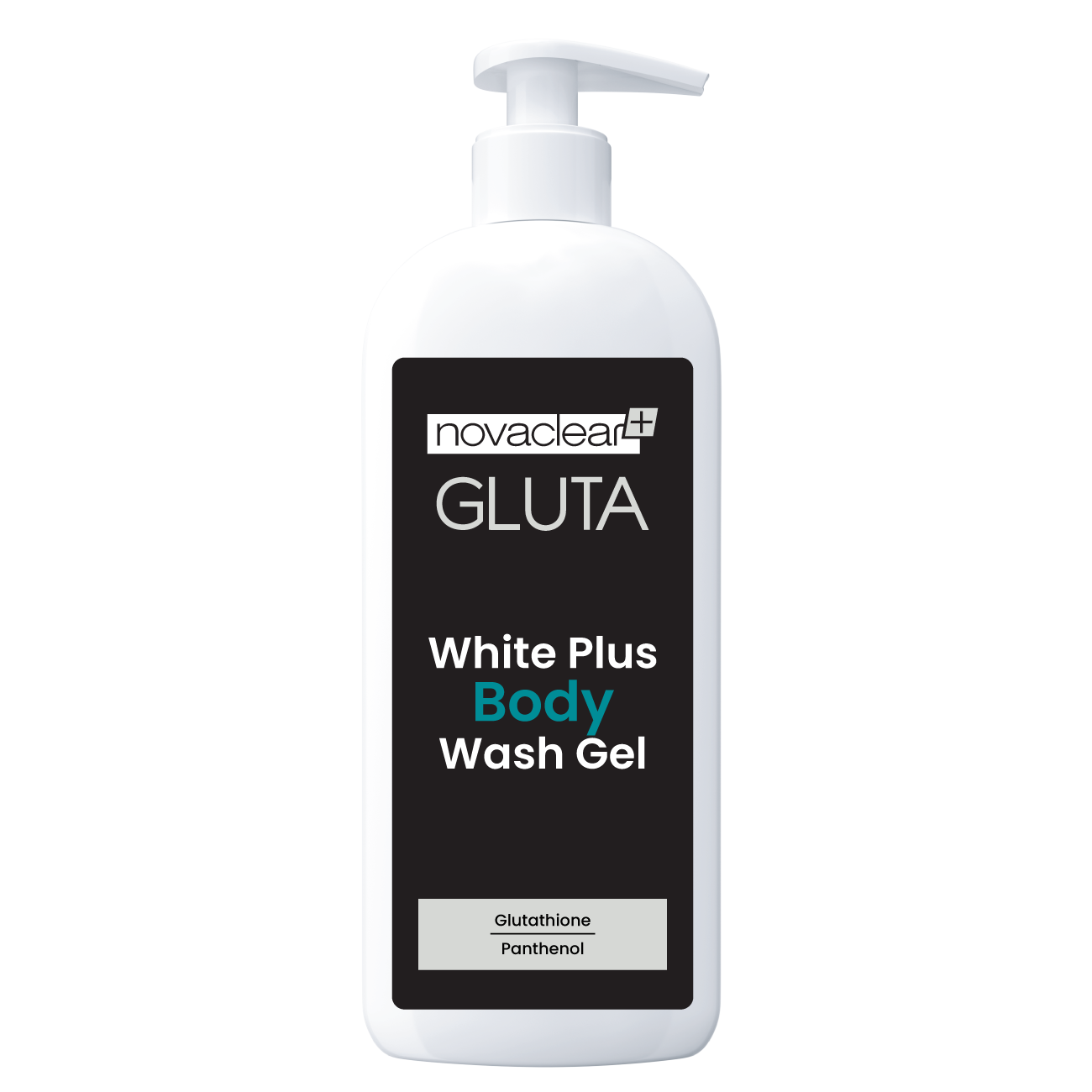 Novaclear Gluta White Plus Body Wash Gel 500 Ml
