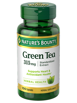 Nature's Bounty Green Tea 315mg 100's