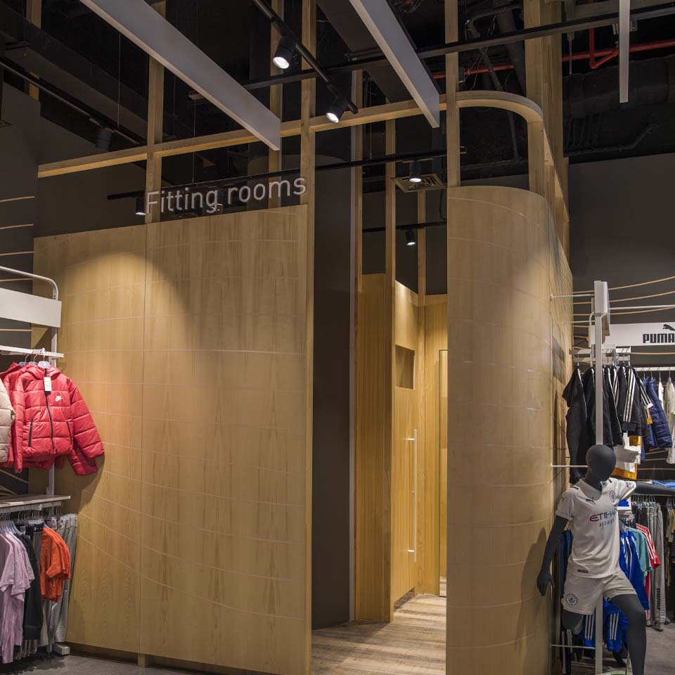 Team of volunteers working together to clean up desert area